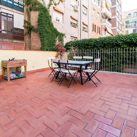 Cosy Comfortable 1 Bed With Terrace In Eixample Apartment *